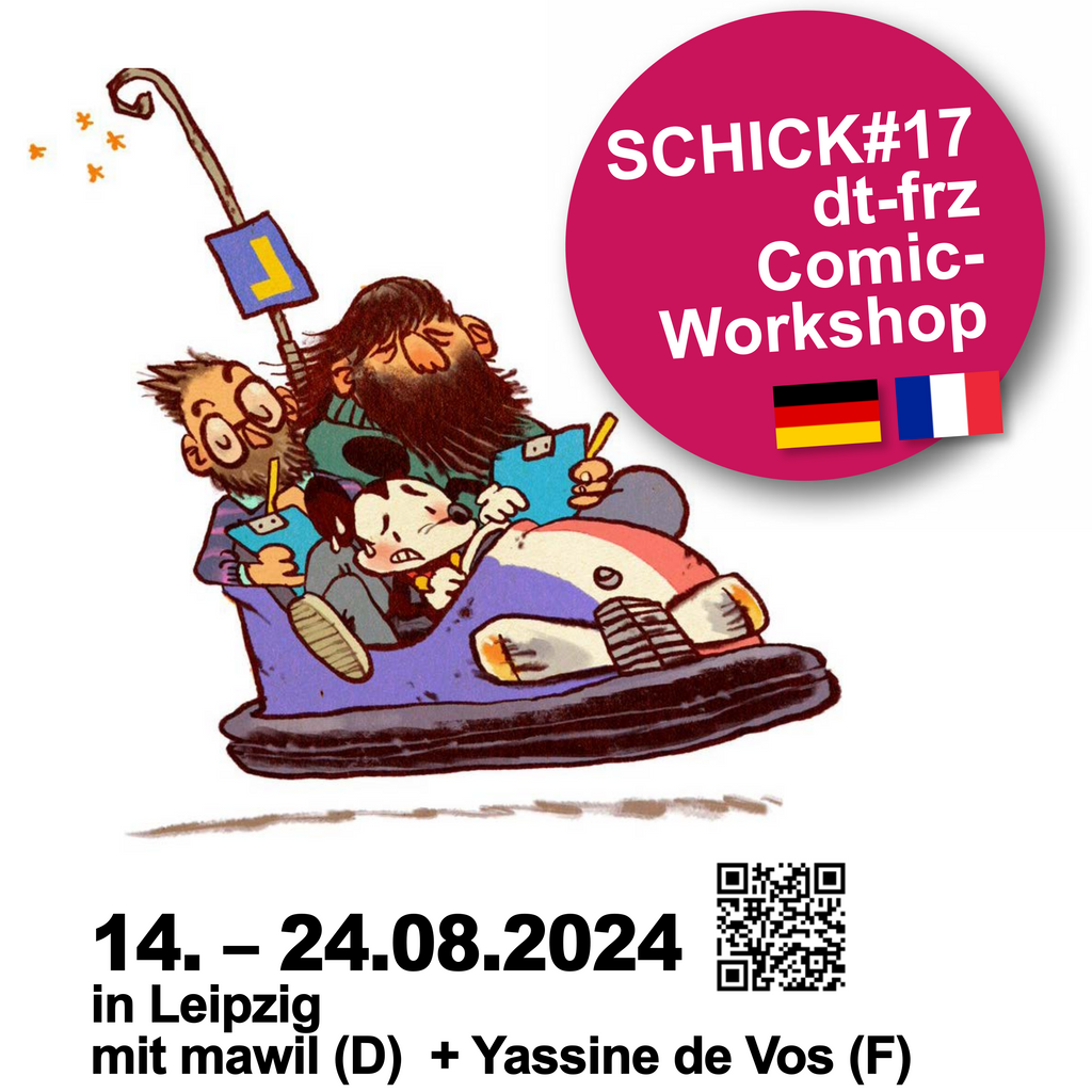 Deutsch-französischer Comic-Workshop mit Mawil & Yassine