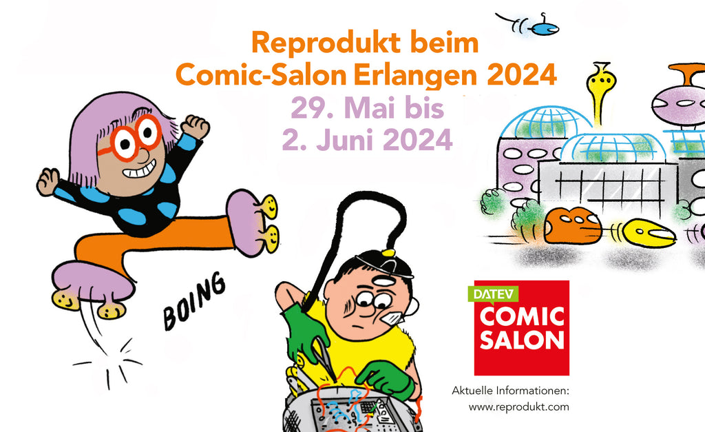 Reprodukt beim Comic-Salon Erlangen 2024