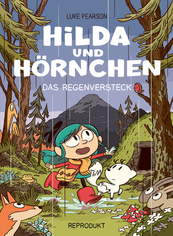 Hilda und Hörnchen: Das Regenversteck